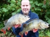 Huge Brace of Thames Perch